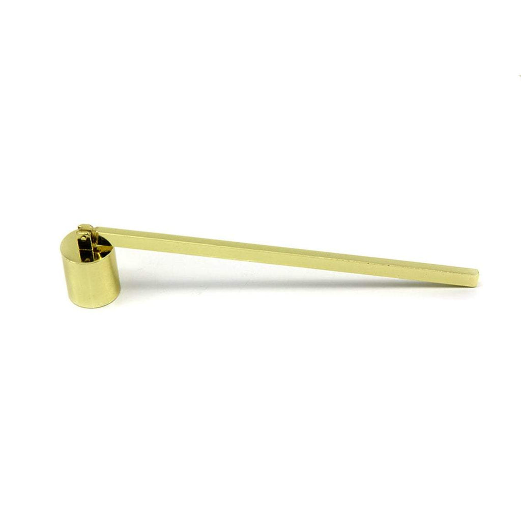 Candle Wick Snuffer - Straight Lined Stainless Steel