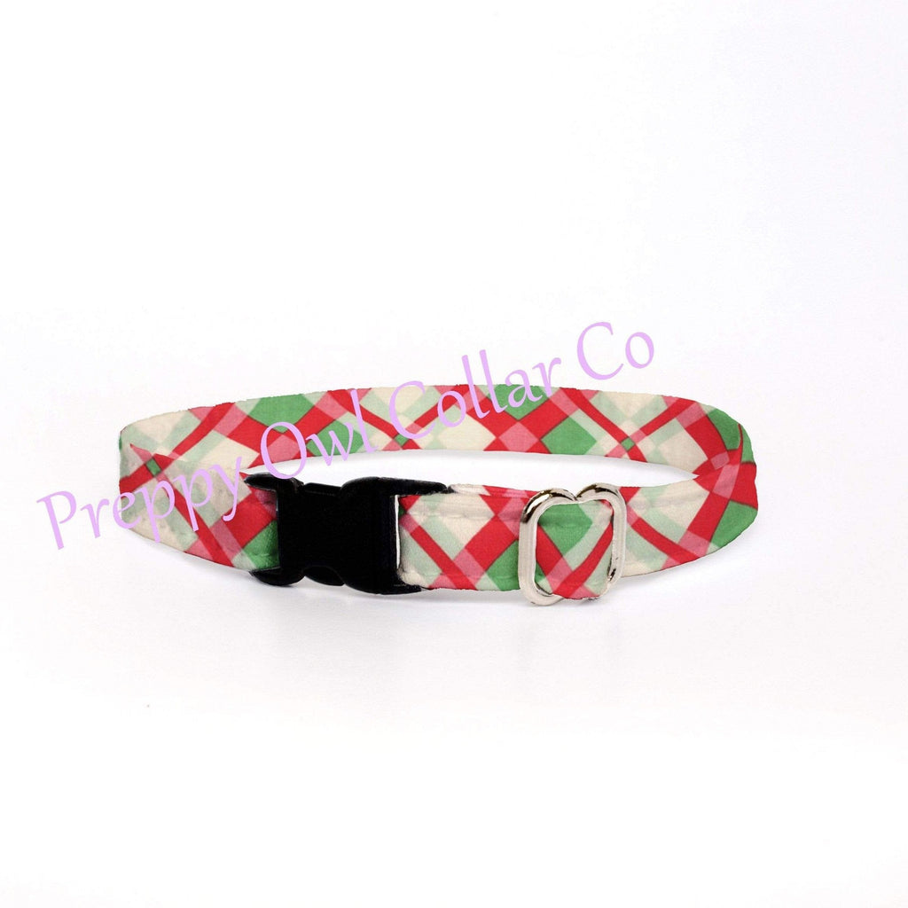 Cat Collar - Christmas Swell Plaid