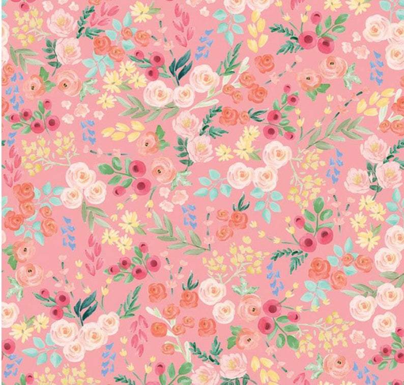 Cat Collar - Flower Market Pink