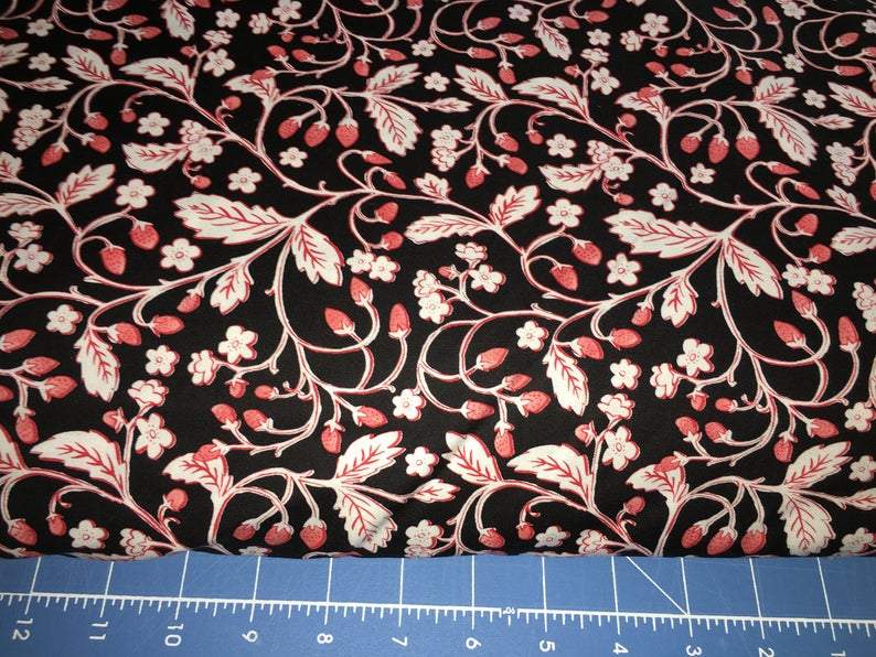 Cat Collar - French Hen Floral