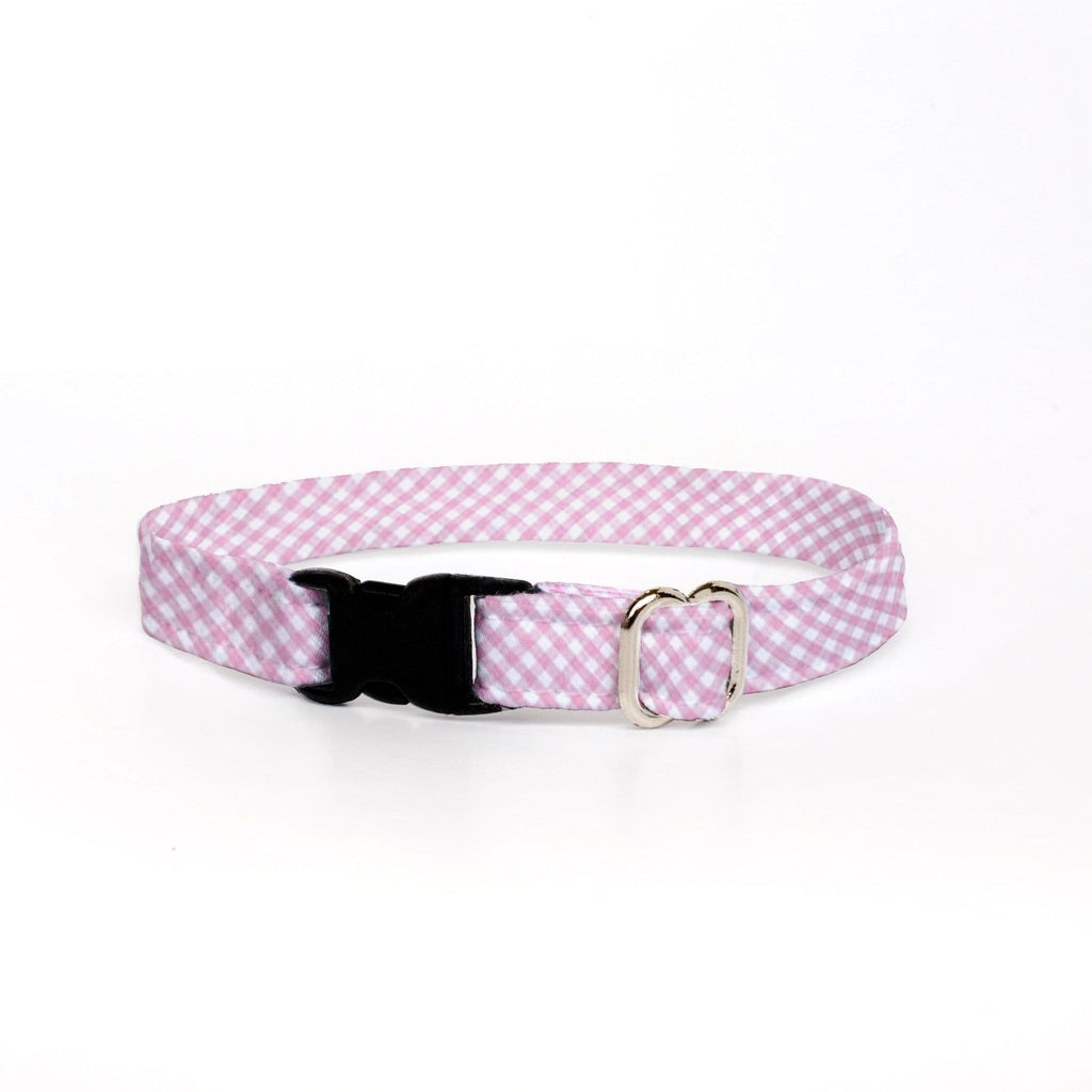 Cat Collar - Pink Gingham