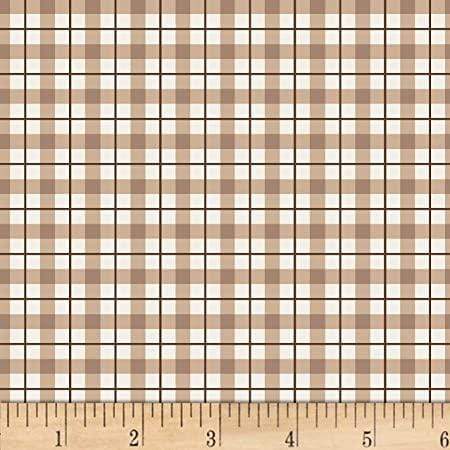 Cat Collar - Plaid Taupe