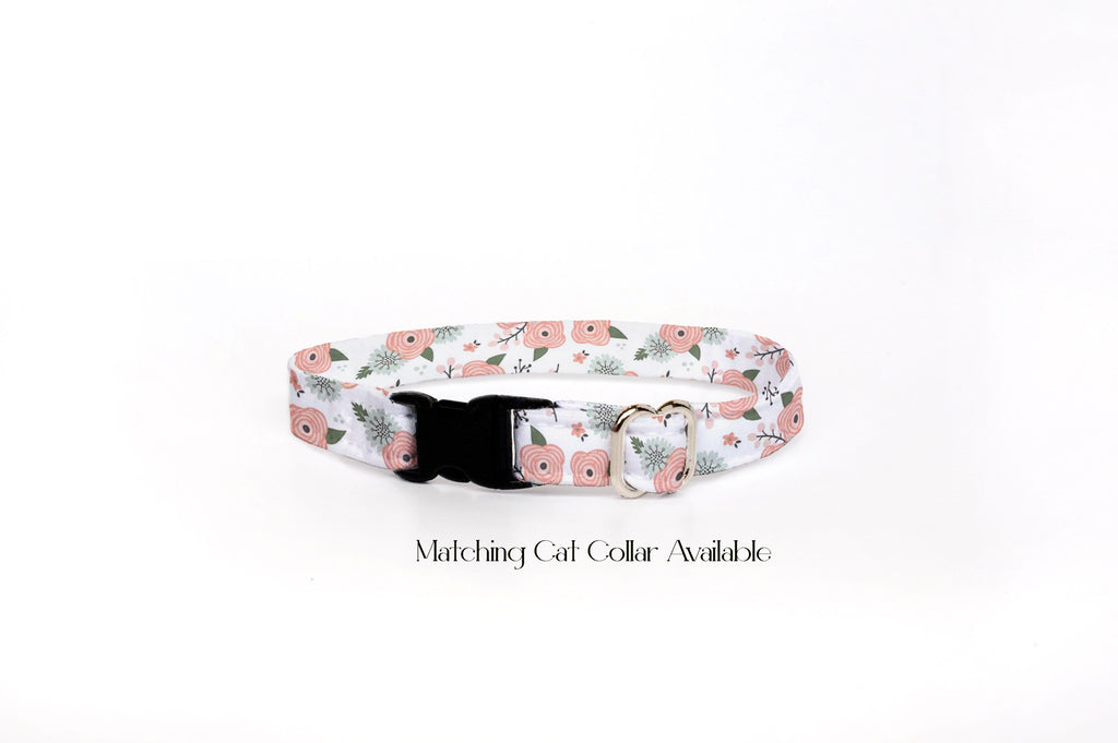 Dog Collar - Blush Floral Country Market