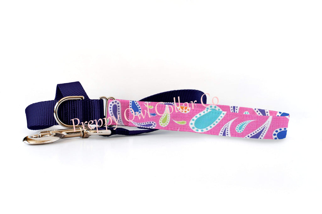 Dog Collar - Paisley Pink