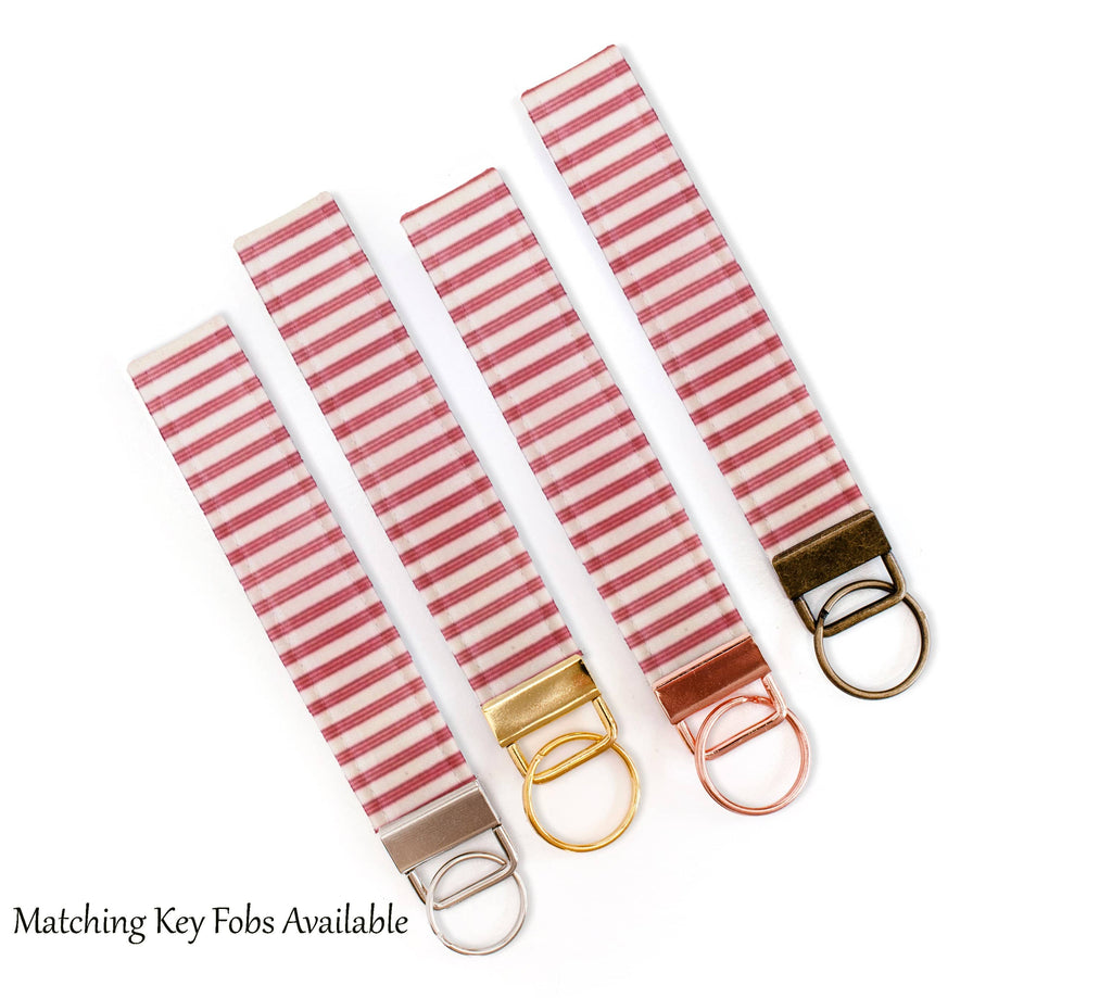 Dog Collar - Red Ticking